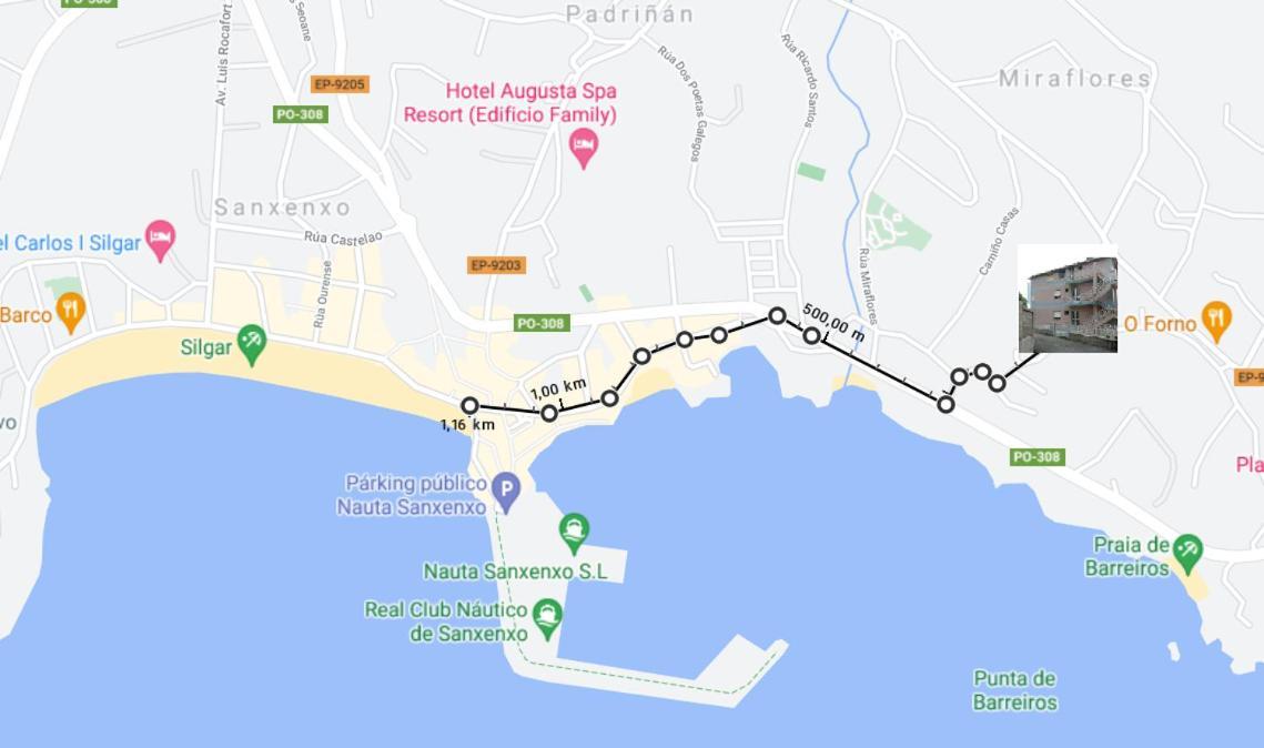 شقة Piso Silgar 10 Pax سانكسينكسو المظهر الخارجي الصورة